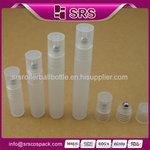 3ml 5ml 7ml 8ml plastic refilling roll on bottle for perfume