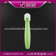 SRS hot sale PETG 15ml roll-on bottle for eye cream with metal ball