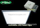 Energy Saving Square Dimmable LED Panel Light , Ultra Thin Recessed LED Lighting