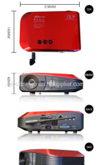 HOT SELLING!!!4K Smart Blu-ray 3D LED Projector / Bluetooth Projector With Android 4.4 OS 1500 lumens for business/Home