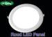 Energy Saving Recessed Round LED Panel Light / Acrylic Light Guide Panel