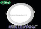 Energy Saving Recessed Round LED Panel Light / Acrylic Light Guide Panel