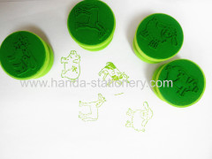 hot sell and lovely animal EVA Foam Sticker plastic STAMP eva stamp
