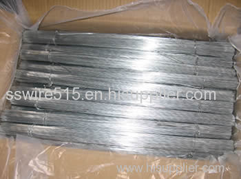 Straightened Cut Wire for Easy Transport
