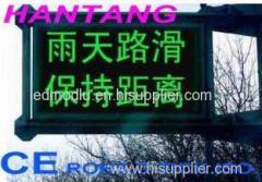 P10 Pixel Density 10000 Frame Frequency 60Hz Bus Station Led Sign