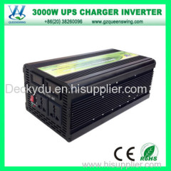 QueensWing DC12V to AC220V 3000W Solar Power Inverter With UPS Charger
