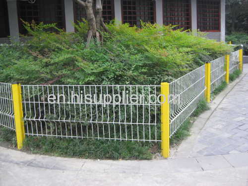 PVC coated 3D security fencing.3D wire fencing panel