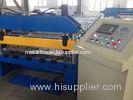 Custom Cold Roof Panel Roll Forming Machine , Metal Sheet Rolling Machine