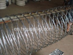 razor wire flatwrap coil.razor wire mesh