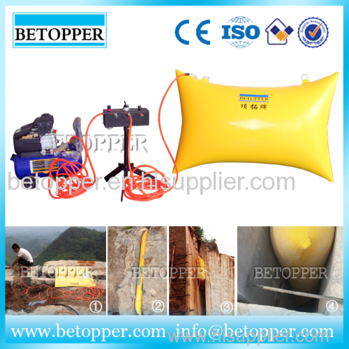 Betopper Air pushing bags rock drilling tools