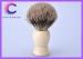 Best badger shaving brush white handle 20*65mm facial care tools for men
