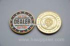 Painted Commemorative Coins , diameter 40mm poker card guards 3mm thickness