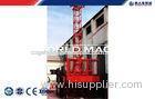 Twin Cage Construction Building Material Hoist Elevator , Vertical Cargo Hoist 33m / min