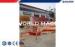 SJYL0.2-16 mobile aerial work platform certification with ISO CE hydraulic lift platform