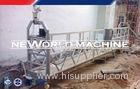 Circle type motorized Construction hoist elevator , gondola Suspended Rope Platform