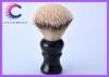 Comfortable Silvertip Badger Shaving Brush , black shave brush with acrylic Handle