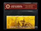 Australian 20 New AUD 24K Gold Banknote Plated With 145 * 65MM Size