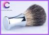 Deluxe chrome shaving brush or custom boars hair shaving brush