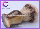 Handmade Natural Horn shaving brush with OEM LOGO 30 * 106mm