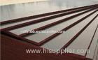 Poplar and Hardwood Brown Film Faced Plywood / FFP Sheets for Construction Material