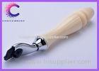 Custom mach 3 handle , ivory razor handle for barber shop