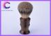 Long handle best badger hair shaving brush with classical faux horn color handle