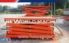 SJG series Steel Hydraulic Lift Platform stationary 2.2kw 2200 * 1220mm Table Size