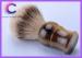 Custom shaving brush for men , silver tipped badger brush 31*106mm