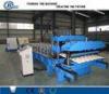 Chain Transmission Metal Step Glazed Tile Roofing Sheet Forming Machine
