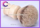 Luxury silver tipped badger hair shaving brush for business gift