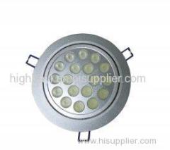 Personalized Environmental Pure White Epistar LED Ceiling Lamp 18W / 50HZ / 50000 Hours