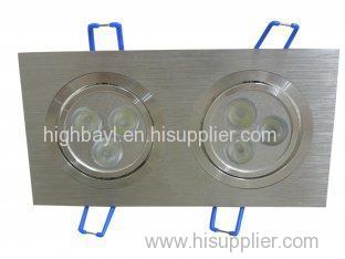 White Low Power Friendly Kitchen LED Ceiling Lamps with 6W 85 - 265V RoHS, CCC Approval