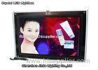 Single Side Thin Crystal LED Lightbox , LED Acrylic Light Box For Advertising