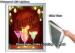 Aluminum Frame Ultra Slim LED Light Box / LED Edge Lighting For Railway Stations