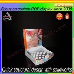 Customize acrylic nail polish small desktop display stand