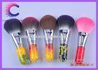 Professional Face Makeup Brushes Cosmetic Tools with color acrylic handle