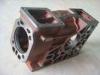 Red & Black Casting Iron Diesel Engine Cylinder Block For Construction Machinery Engine