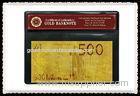 50 euro 24K Gold Foil 2 sided Euro Banknote