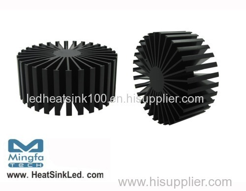 Aluminum Tridonic Modular Passive LED Cooler Φ117mmH50mm