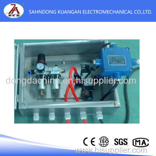 Mine intrinsically safe pneumatic solenoid valve