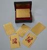 Custom size 24K Gold foil Playing Cards Poker cards birthday gifts