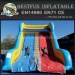 Inflatable ladder climb game