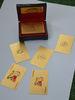 PET silver foil 24K Custom Playing Cards Brand logo WITH 2 jokers