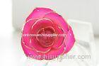 Wedding Pink gold plated rose 24k golden dipped rose mother's day gifts