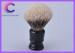 Mens 2 Band Shaving Brush black resin handle razor shaving tools