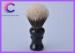 Black resin handle cleaning shaving brush for men 27 * 107mm