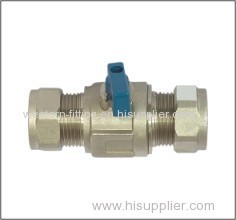 Brass Ball Valve Compression End