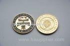 One side Design 24k Souvenir Commemorative Coins WITH Nickle , Matt Nickel Plating