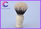 Men's shving sets fine badger shaving brush hair knot with ivory handle