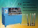 Blue High Efficiency Wire Tinning Machine Full-automated For Soldering